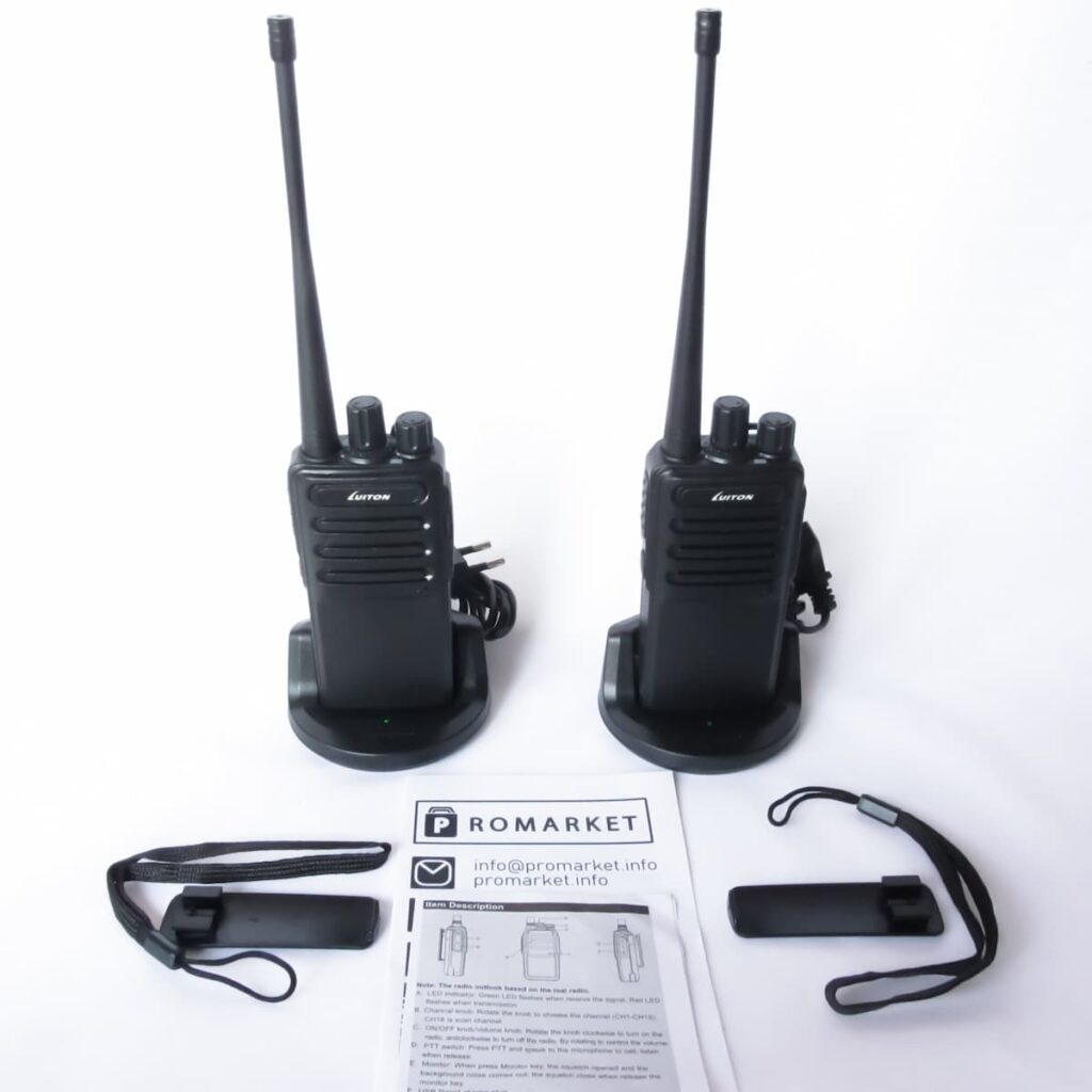 Luiton LT-458 PMR446 two-way radio walkie talkie