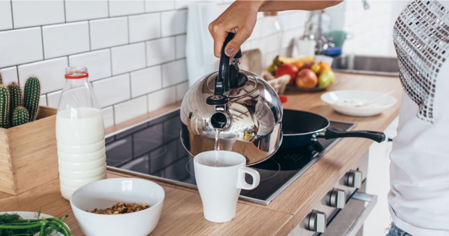 Ideal Tea with Soft Filtered Water